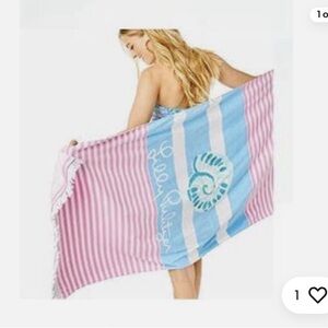 Lilly Pulitzer towel still in bag.